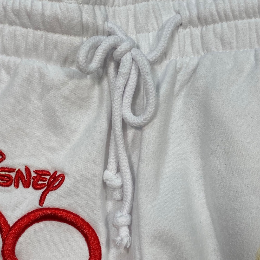 Disney 100th Anniversary White Womens XS Character Graphic Jogger Sweatpants - Picture 6 of 15